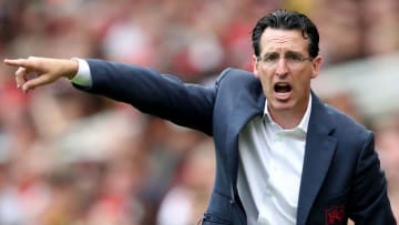 Arsenal's manager Unai Emery during the Emirates Cup match at the Emirates Stadium, London. (Photo by Nick Potts/PA Images via Getty Images)