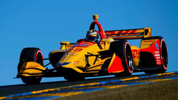 SONOMA, CA - SEPTEMBER 15: Ryan Hunter-Reay driver of the #28 Andretti Autosport Honda during qualifying for the Verizon IndyCar Series Sonoma Grand Prix at Sonoma Raceway on September 15, 2018 in Sonoma, California. (Photo by Robert Laberge/Getty Images)