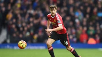 WEST BROMWICH, ENGLAND - MARCH 06: Matteo Darmian of Manchester United in action during the Barclays Premier League match between West Bromwich Albion and Manchester United at The Hawthorns on March 6, 2016 in West Bromwich, England. (Photo by Michael Regan/Getty Images)