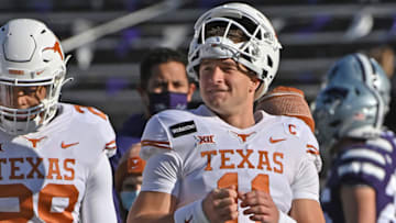 Sam Ehlinger, Texas Football (Photo by Peter Aiken/Getty Images)