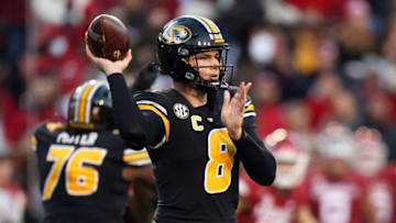 Missouri Tigers quarterback Connor Bazelak. (Nelson Chenault-USA TODAY Sports)