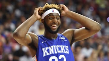 Mitchell Robinson of the New York Knicks (Photo by Ethan Miller/Getty Images)