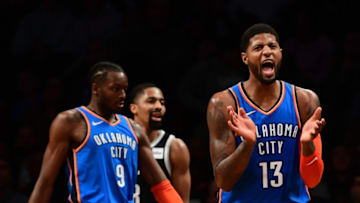 Paul George. OKC Thunder (Photo by Sarah Stier/Getty Images)