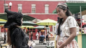 Cailey Fleming as Judith, Chiara Misawa as Mei - The Walking Dead _ Season 11, Episode 10 - Photo Credit: Josh Stringer/AMC
