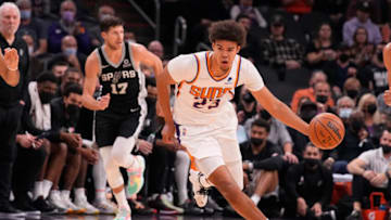 Phoenix Suns, Cameron Johnson. Mandatory Credit: Rick Scuteri-USA TODAY Sports