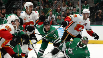 Dallas Stars and Calgary Flames (Photo by Ronald Martinez/Getty Images)