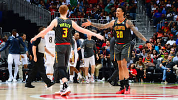 The Atlanta Hawks (Photo by Scott Cunningham/NBAE via Getty Images)