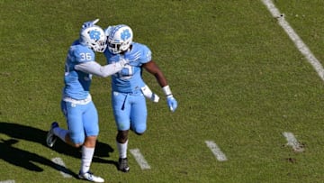 CHAPEL HILL, NC - NOVEMBER 05: Cole Holcomb