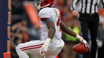 Jerry Jeudy, Alabama Crimson Tide. (Photo by Kevin C. Cox/Getty Images)