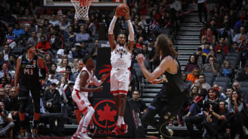 Toronto Raptors - Eric Moreland (Photo by Mark Blinch/NBAE via Getty Images)