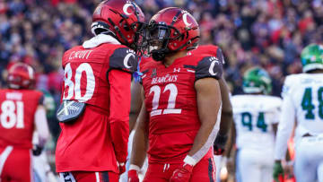Cincinnati Bearcats during game against Tulane Green Wave at Nippert Stadium.