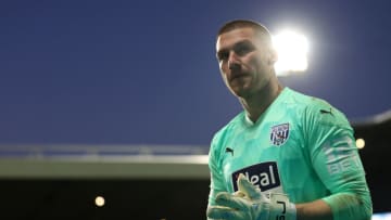 Sam Johnstone of West Bromwich Albion. (Photo by Molly Darlington - Pool/Getty Images)