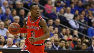 Rasheem Dunn of the St. John's basketball team (Photo by Rich Schultz/Getty Images)