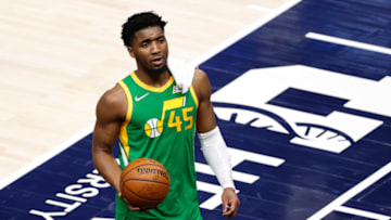 Utah Jazz guard Donovan Mitchell (Jeffrey Swinger-USA TODAY Sports)