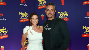 LOS ANGELES, CALIFORNIA - MAY 17: In this image released on May 17, (L-R) Kyle Richards and Mauricio Umansky attend the 2021 MTV Movie & TV Awards: UNSCRIPTED in Los Angeles, California. (Photo by Matt Winkelmeyer/2021 MTV Movie and TV Awards/Getty Images for MTV/ViacomCBS)