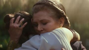 General Leia Organa (Carrie Fisher) and Rey (Daisy Ridley) in STAR WARS: EPISDOE IX
