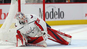 Ilya Samsonov, Washington Capitals Mandatory Credit: Dennis Wierzbicki-USA TODAY Sports