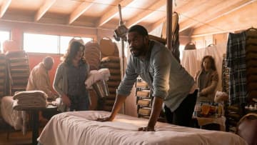 Elena (Karen Bethzabe) and Victor Strand (Colman Domingo)Photo by Michael Desmond/AMC