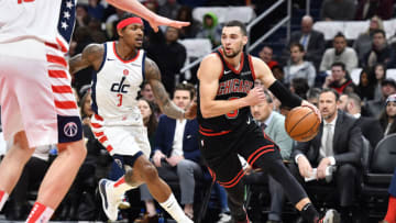 Zach LaVine Chicago Bulls. Mandatory Credit: Brad Mills-USA TODAY Sports