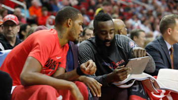 HOUSTON, TX - NOVEMBER 09: James Harden