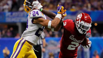 ATLANTA, GEORGIA - DECEMBER 28: Wide receiver CeeDee Lamb #2 (Photo by Kevin C. Cox/Getty Images)