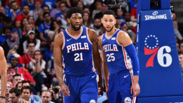 Joel Embiid, Ben Simmons | Philadelphia 76ers (Photo by Jesse D. Garrabrant/NBAE via Getty Images)