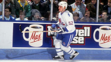 QUEBEC CITY, QC - NOVEMBER, 1992: Adam Foote