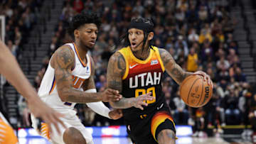 Utah Jazz guard Jordan Clarkson (Chris Nicoll-USA TODAY Sports)