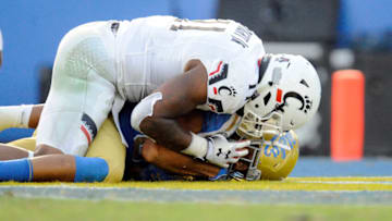 Cincinnati Bearcats linebacker Bryan Wright during game against the UCLA Bruins at the Rose Bowl. USA Today.