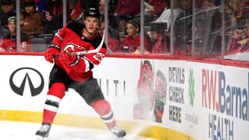 NEWARK, NJ - FEBRUARY 11: Mirco Mueller