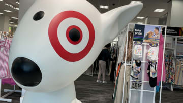 SAN FRANCISCO, CALIFORNIA - MAY 31: Pride Month merchandise is displayed at a Target store on May 31, 2023 in San Francisco, California. Target has pulled some of its Pride Month merchandise from stores or have moved the seasonal displays to lesser seen areas of their stores to avoid conservative backlash that has threatened workers’ safety. (Photo by Justin Sullivan/Getty Images)