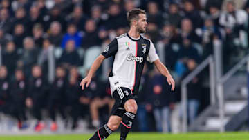 Miralem Pjanic of Juventus (Photo by Marcio Machado/Eurasia Sport Images/Getty Images)