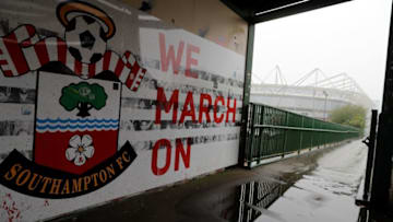 St Mary's Stadium, home to English Premier League Club Southampton FC, is pictured in Southampton, southern England on April 17, 2020. (Photo by Adrian DENNIS / AFP) (Photo by ADRIAN DENNIS/AFP via Getty Images)