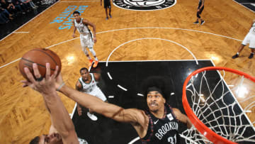 Brooklyn Nets Jarrett Allen. Mandatory Copyright Notice: Copyright 2019 NBAE (Photo by Nathaniel S. Butler/NBAE via Getty Images)
