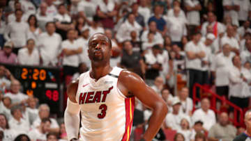 MIAMI, FL - APRIL 21: Dwyane Wade
