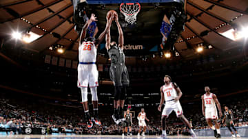 Brooklyn Nets Jarrett Allen. Mandatory Copyright Notice: Copyright 2018 NBAE (Photo by Nathaniel S. Butler/NBAE via Getty Images)