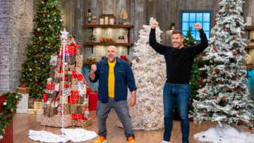 Judge Duff Goldman is back with Host Jesse Palmer, as seen on Holiday Baking Championship, Season 10.