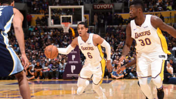 LOS ANGELES, CA - NOVEMBER 5: Jordan Clarkson