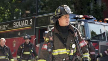 "All-Out Mystery" Episode 1106 -- Pictured: Taylor Kinney as Kelly Severide -- (Photo by: Adrian S Burrows Sr/NBC)