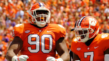 CLEMSON, SC - SEPTEMBER 2: Defensive tackle Dexter Lawrence