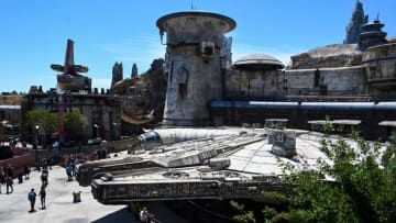 Millennium Falcon: Smugglers Run at Star Wars: Galaxy's Edge.