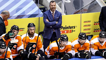 Alain Vigneault, Philadelphia Flyers (Photo by Elsa/Getty Images)