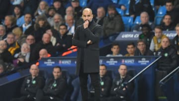 MANCHESTER, ENGLAND - DECEMBER 06: Manchester City's Manager Josep Guardiola during the UEFA Champions League match between Manchester City FC and Celtic FC at Etihad Stadium on December 6, 2016 in Manchester, England. (Photo by Dave Howarth - CameraSport via Getty Images)