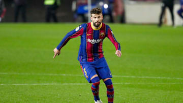 Gerard Pique of FC Barcelona. (Photo by David S. Bustamante/Soccrates/Getty Images)