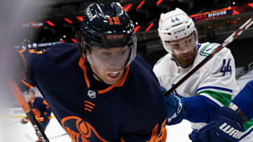 James Neal #18, Edmonton Oilers (Photo by Codie McLachlan/Getty Images)