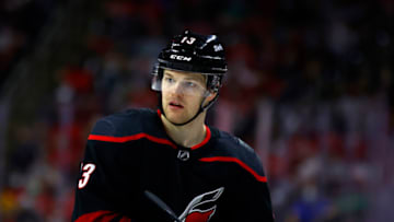 Warren Foegele #13 (Photo by Jared C. Tilton/Getty Images)