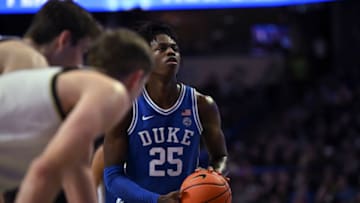Duke basketball forward Mark Mitchell (William Howard-USA TODAY Sports)