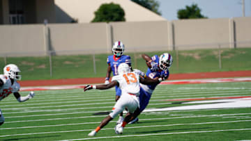 Dakorien Moore, Texas football. Mandatory Credit: Chris Jones-USA TODAY Sports