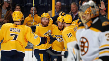 NASHVILLE, TN - DECEMBER 4: Nick Bonino