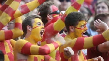 Fans cheer on the Seminoles as the Florida State Seminoles take on the Clemson Tigers in college football at Doak S. Campbell Stadium on Saturday, Oct. 27, 2018.Fsu Vs Clemson176
